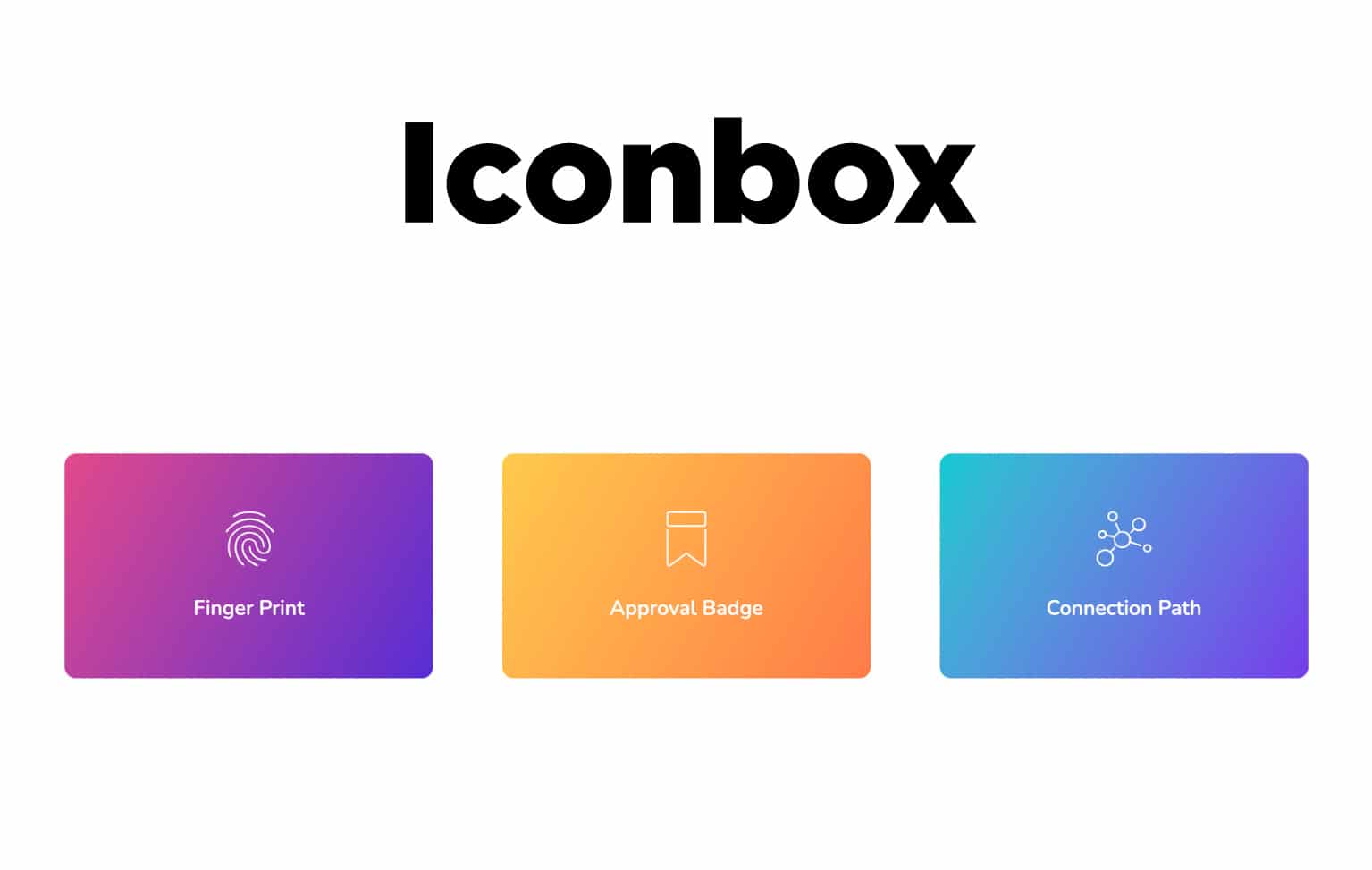 TYPORY Cloud Iconbox